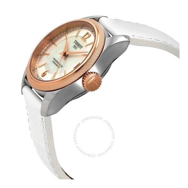  Tissot T-Classic Ballade Automatic Mother of Pearl Dial Ladies Watch T108.208.26.117.00
