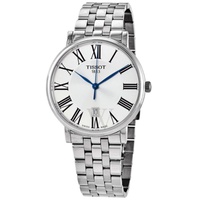 Tissot MEN'S Carson Premium Stainless Steel Silver Dial Watch T122.410.11.033.00