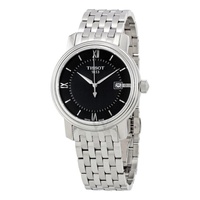 Tissot MEN'S Bridgeport Stainless Steel Black Dial Watch T097.410.11.058.00