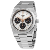 Tissot MEN'S PRX Chronograph Stainless Steel White Dial Watch T1374271101100