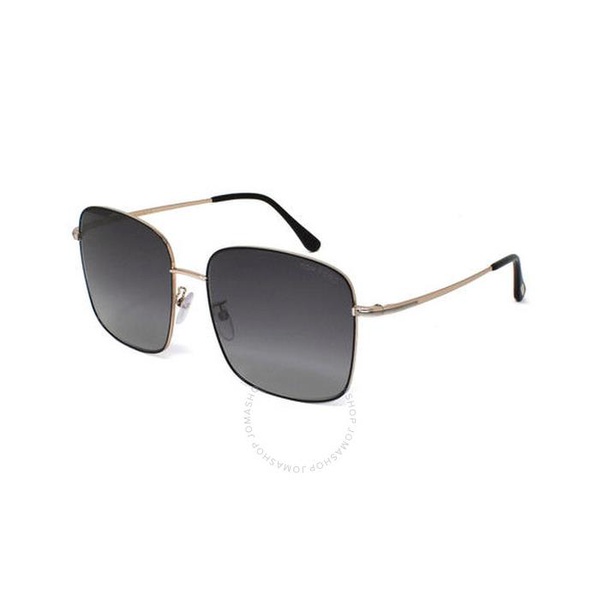 톰포드 톰포드 Tom Ford Grey gradient Square Unisex Sunglasses FT0894-K 05B 59