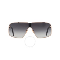 톰포드 Tom Ford Reno Smoke Gradient Shield Mens Sunglasses FT0911 28B 66