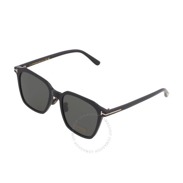 톰포드 톰포드 Tom Ford Grey Square Unisex Sunglasses FT0971-K 01A 54