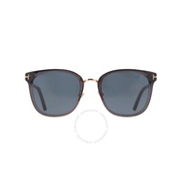 톰포드 Tom Ford Grey Square Mens Sunglasses FT0968-K 20A 56
