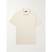 톰포드 TOM FORD Cotton and Silk-Blend Pique Polo Shirt 1647597292793299