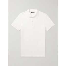 톰포드 TOM FORD Garment-Dyed Cotton-Pique Polo Shirt 1647597330646420