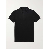 톰포드 TOM FORD Garment-Dyed Cotton-Pique Polo Shirt 1647597330673153