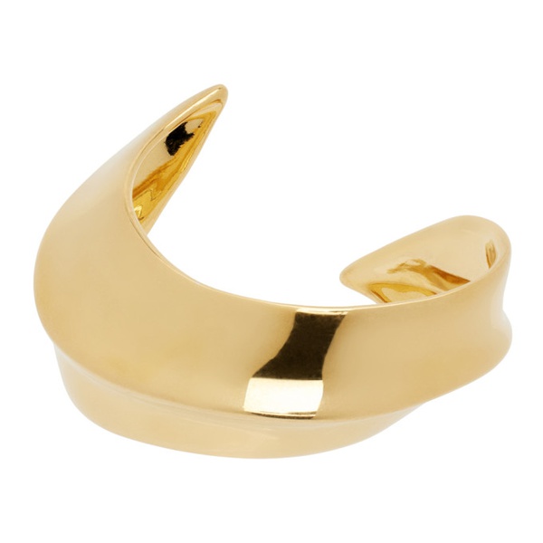 톰포드 톰포드 TOM FORD Gold Brass Franca Cuff Bracelet 241076F020001