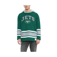 Tommy Hilfiger Mens Green New York Jets Ivan Fashion Pullover Hoodie 17745247