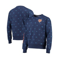 Tommy Hilfiger Mens Navy Chicago Bears Reid Graphic Pullover Sweatshirt 14675816