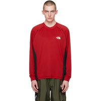 언더커버 UNDERCOVER Red & Black 노스페이스 The North Face 에디트 Edition Long Sleeve T-Shirt 242414M213021
