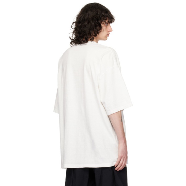  언더커버 UNDERCOVER White Printed T-Shirt 242414M213000