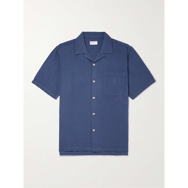  UNIVERSAL WORKS Convertible-Collar Garment-Dyed Hemp and Cotton-Blend Shirt 1647597308377593