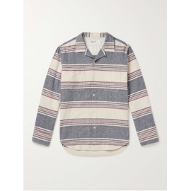 UNIVERSAL WORKS Striped Brushed-Cotton Shirt 1647597323874994