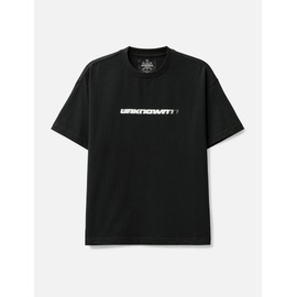UNKNOWN Black Multi Logo T-shirt 906023