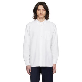 Universal Works White Daybrook Shirt 241674M192006