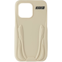 Urban Sophistication 오프화이트 Off-White The Kick iPhone 14 Pro Max Case 232565M645001