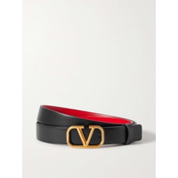 발렌티노 Valentino Garavani Valentino Garavani VLOGO reversible leather belt 790726464
