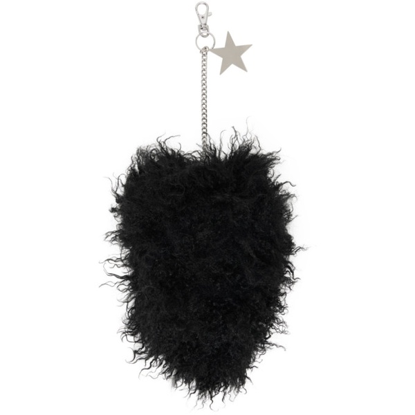  VAQUERA Black Furry Teddybear Keychain 232999M148000