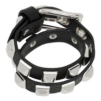 VAQUERA Black Studded Bracelet 241999M142000