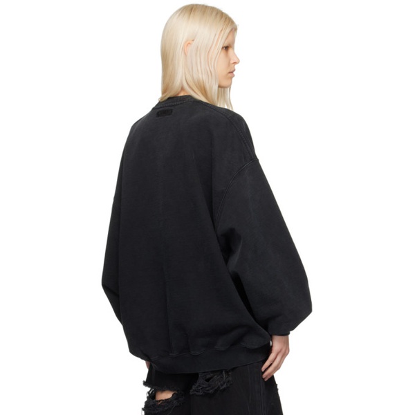  베트멍 VETEMENTS Black Very Expensive Sweatshirt 241669F098000