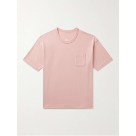 비즈빔 VISVIM Jumbo Cotton and Cashmere-Blend Jersey T-Shirt 1647597315465710