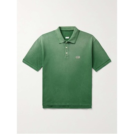 비즈빔 VISVIM Jumbo Weller Logo-Appliqued Cotton-Pique Polo Shirt 1647597315465716