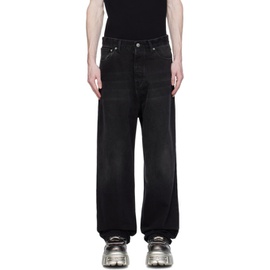 VTMNTS Black Baggy Jeans 241254M186008