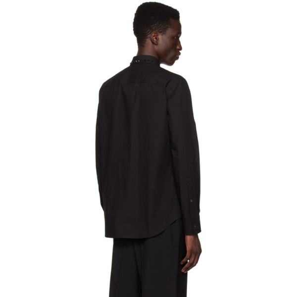 발렌티노 발렌티노 Valentino Black Untitled Studs Shirt 231476M192019