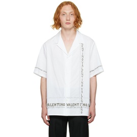 발렌티노 Valentino White Cotton Shirt 222476M192013