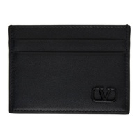 발렌티노 Valentino Garavani Black VLogo Signature Card Holder 241807M163008