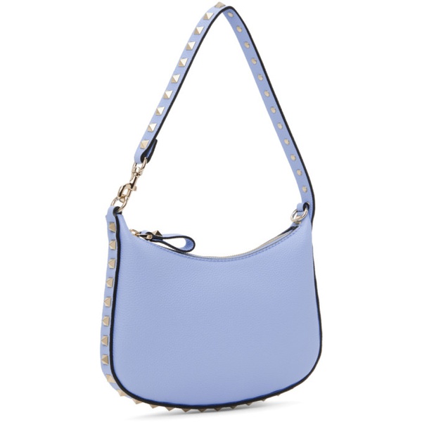  발렌티노 Valentino Garavani Blue Mini Rockstud Shoulder Bag 241807F048038