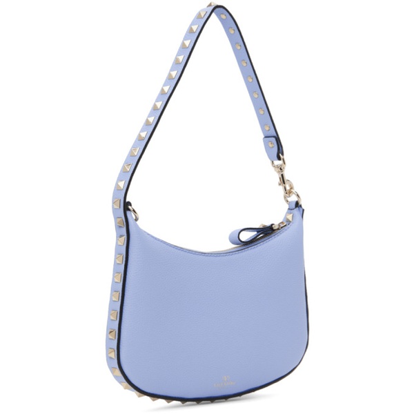  발렌티노 Valentino Garavani Blue Mini Rockstud Shoulder Bag 241807F048038
