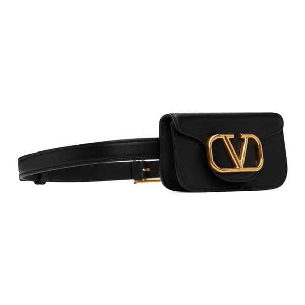  발렌티노 Valentino Garavani Black Loco Belt Bag 241807F045004