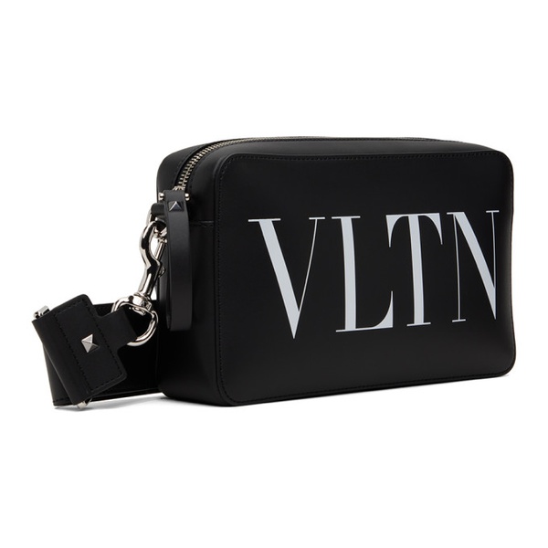  발렌티노 Valentino Garavani Black VLTN Crossbody Bag 241807M170002
