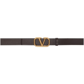 발렌티노 Valentino Garavani Brown VLogo Signature Belt 241807M131026