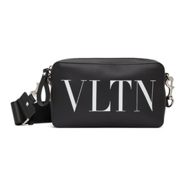 발렌티노 Valentino Garavani Black VLTN Messenger Bag 221807M170001