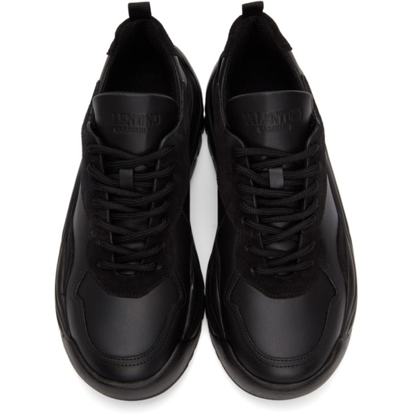  발렌티노 Valentino Garavani Black & White Gumboy Sneakers 221807M237021