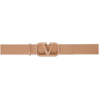 발렌티노 Valentino Garavani Pink VLogo Signature Belt 231807F001015
