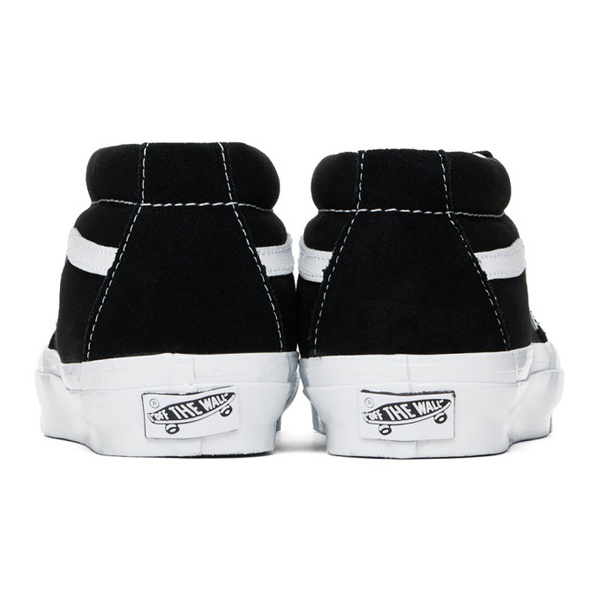 반스 반스 Vans Black & White Sk8-Mid 83 Sneakers 241739M236006