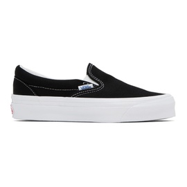 반스 Vans Black OG Classic Slip-On LX Sneakers 232739F128009