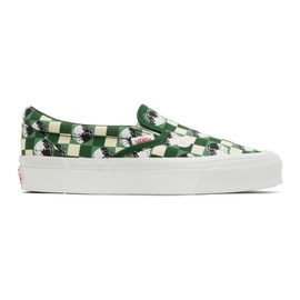 반스 Vans Green & 오프화이트 Off-White BILLYs TOKYO 에디트 Edition OG Classic Slip-On Sneakers 231739M237043
