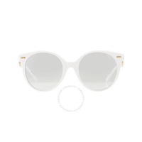 베르사체 Versace Photochromatic Grey Round Ladies Sunglasses VE4442 314/M3 55