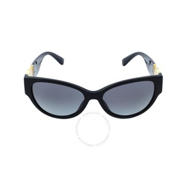 베르사체 Versace Grey Gradient Cat Eye Ladies Sunglasses VE4368 GB1/11 56