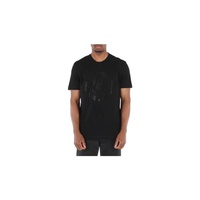 베르사체 Versace MEN'S Black Barocco Silhouette T-Shirt 1006982-1A04960-1B000