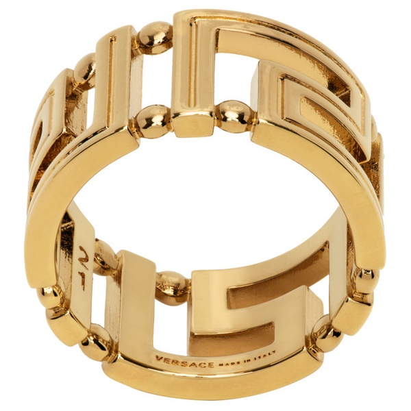 베르사체 베르사체 Versace Gold Greca Ring 232404M147016