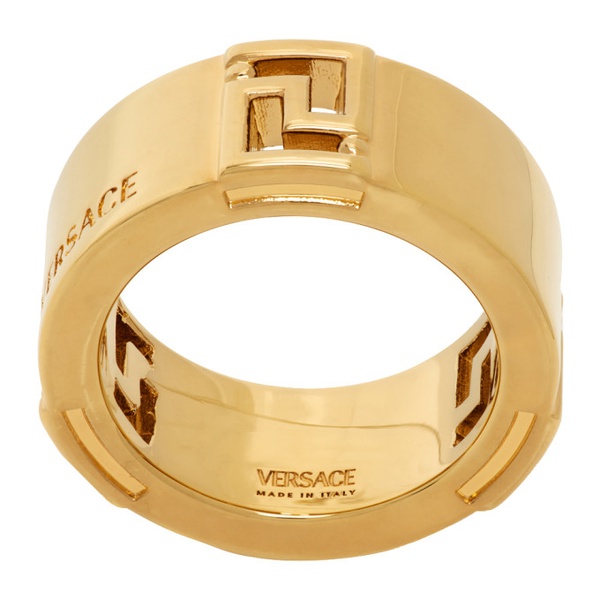 베르사체 베르사체 Versace Gold Band Ring 232404M147009