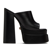 베르사체 Versace Black Platform Heeled Sandals 232404F125024