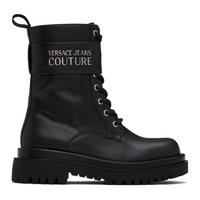 베르사체 진 꾸뛰르 베르사체 Versace Jeans Couture Black Drew Boots 232202F113004