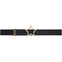 베르사체 진 꾸뛰르 베르사체 Versace Jeans Couture Black Star Logo Belt 232202F001000